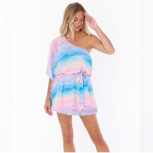 Show Me Your Mumu - Trish Dress in MUmaid Waves - Size XS